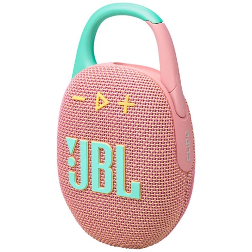 JBL Clip 5 Portable Bluetooth Speaker - Pink | Waterproof & Pro Sound - JBL - Image 7