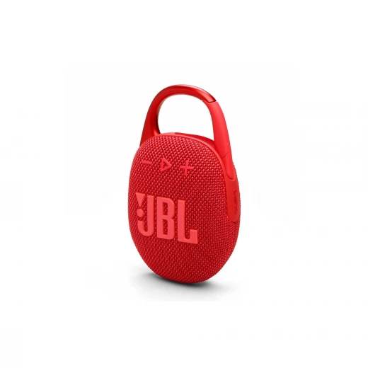 مكبر صوت بلوتوث محمول أحمر JBL Clip 5 - صغير الحجم ومتين - جي بي ال - Image 2
