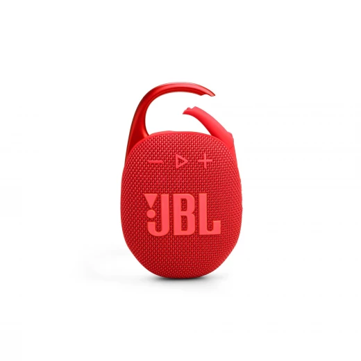 JBL Clip 5 Red Portable Bluetooth Speaker - Compact & Durable JBL Clip 5 Red Portable Bluetooth Speaker - Compact & Durable