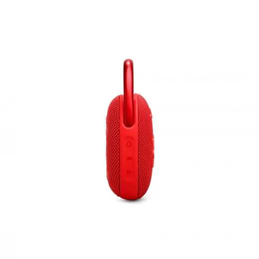 مكبر صوت بلوتوث محمول أحمر JBL Clip 5 - صغير الحجم ومتين - جي بي ال - Image 4