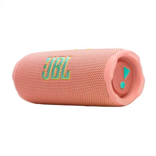 مكبر صوت بلوتوث JBL Flip 7 وردي محمول - مقاوم للماء وقوي مكبر صوت بلوتوث JBL Flip 7 وردي محمول - مقاوم للماء وقوي