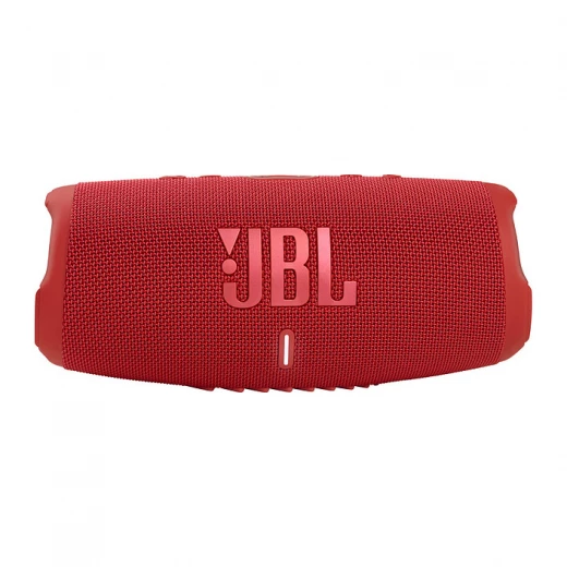 مكبر صوت بلوتوث محمول JBL Charge 5 - أحمر، مقاوم للماء، بطارية 20 ساعة، باور بانك مكبر صوت بلوتوث محمول JBL Charge 5 - أحمر، مقاوم للماء، بطارية 20 ساعة، باور بانك