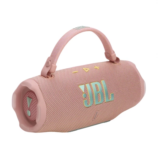 JBL Charge 6 Portable Bluetooth Speaker - Pink - Powerful Sound - JBL - Image 5