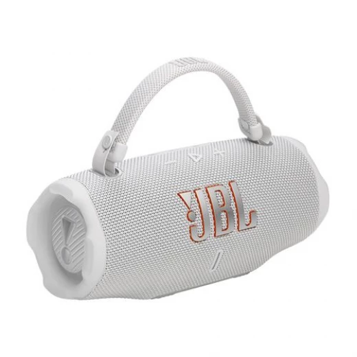 JBL Charge 6 Portable Bluetooth Speaker - White, Waterproof, 24-Hour Play - JBL - Image 4