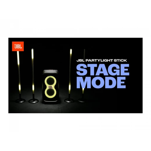 JBL PartyLight عصا ضوء بلوتوث: إضاءة LED 360 درجة، بطارية 8 ساعات - جي بي ال - Image 2