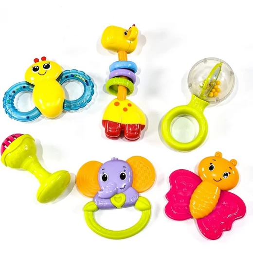 infunbebe Baby Teething Toys 6 Pack BPA Free 3+ Months - infunbebe - Image 3