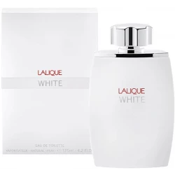 Lalique White Men's Eau de Toilette 125ml - Aromatic Fougere Fragrance