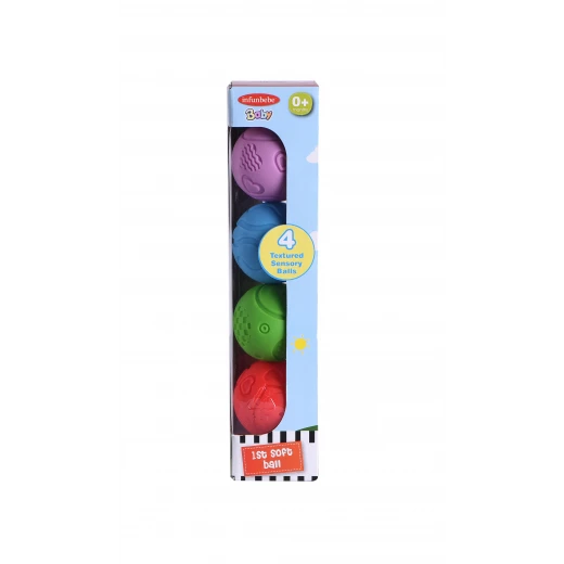 Infunbebe Soft Baby Balls Safe, Durable, and Developmental Toys 6m+