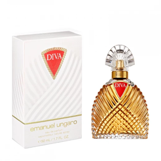 Emanuel Ungaro Diva Eau de Parfum Spray 50ml Women's Fragrance Sophisticated Chypre Oriental Scent