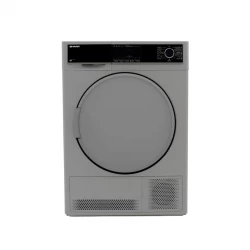 Sharp 9kg Condenser Dryer – Silver – 15 Drying Programs – Energy Efficiency Class B – Effective drying performance with multiple programs to suit different fabric types and protect clothes