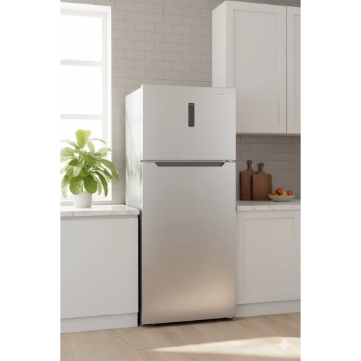 Sharp Freestanding Refrigerator with a capacity of 552 liters - Stainless Steel Color - Energy Efficiency Class A++ - Modern design provides ample space for food storage with efficient cooling that keeps everyday ingredients fresh Sharp Freestanding Refrigerator with a capacity of 552 liters - Stainless Steel Color - Energy Efficiency Class A++ - Modern design provides ample space for food storage with efficient cooling that keeps everyday ingredients fresh