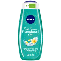 Nivea Frangipani Oil Shower Gel 500ml - Gently Cleanses & Hydrates Skin for a Soft, Refreshing Feel