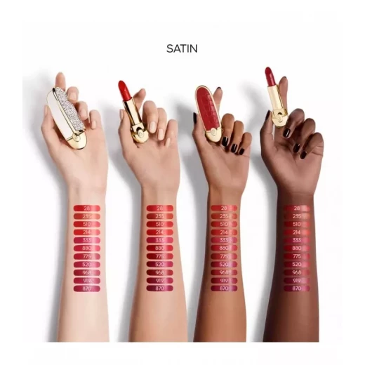 Guerlain Rouge G Lipstick Refill Satin Finish Moisturizing Lip Color Long Lasting for Women - Guerlain - Image 5