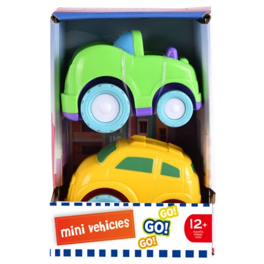 infunbebe Toddler Mini Vehicles 2-Pack Durable & Fun Playtime for Kids infunbebe Toddler Mini Vehicles 2-Pack Durable & Fun Playtime for Kids