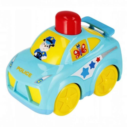 Infunbebe Fire Engine Push-and-Go Toy for Babies 12+ Months Infunbebe Fire Engine Push-and-Go Toy for Babies 12+ Months