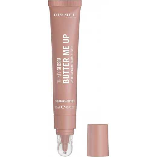 Rimmel London Oh My Gloss Butter Me Up Lip Balm Latte Delight Hydrating Lip Care 15ml Rimmel London Oh My Gloss Butter Me Up Lip Balm Latte Delight Hydrating Lip Care 15ml