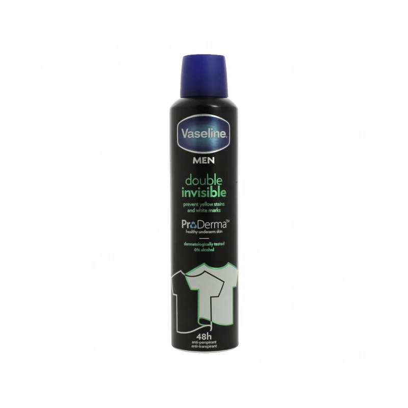 فازلين للرجال بخاخ مزيل عرق دبل إنفيزيبل 250 مل - فازلين