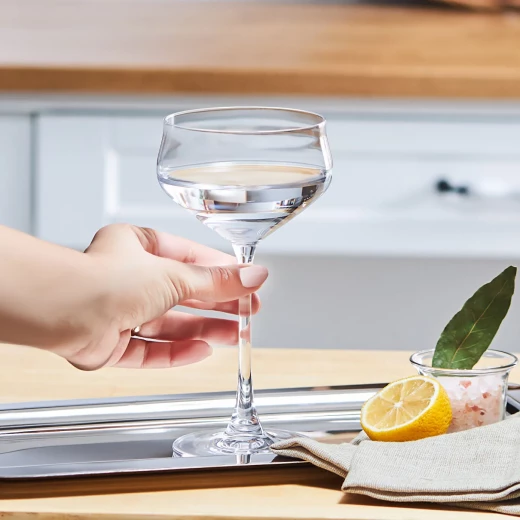 Karaca Even Martini Glasses Set of 6 - 235 ml - karaca - Image 2