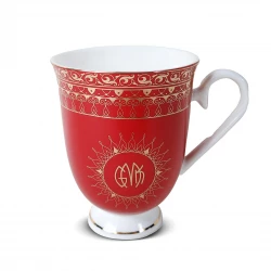 Karaca Cumhuriyet Kupa: Bone Mug for Coffee & Tea