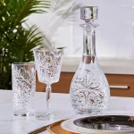 طقم زجاج كاراجا روما 25 قطعة - أدوات مائدة أنيقة ومتينة - كراجا