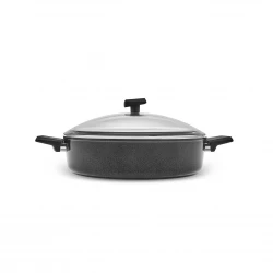 Karaca Swiss Crystal Black 26 cm Non-Stick Frying Pan