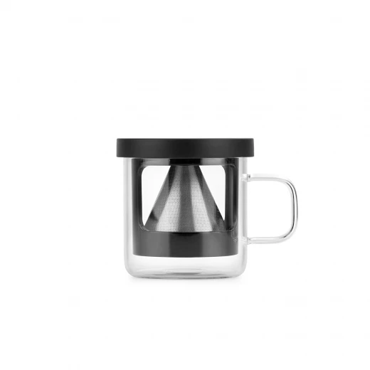 Karaca Brewy Coffe Borosilikat Cam Dripper Kupa 300 ml - karaca - Image 10