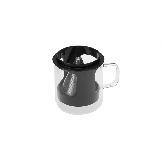 Karaca Brewy Coffe Borosilikat Cam Dripper Kupa 300 ml - karaca - Image 12