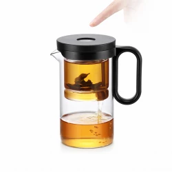 Karaca Brewy Tea French Press 500ml Borosilikat Cam Demlik