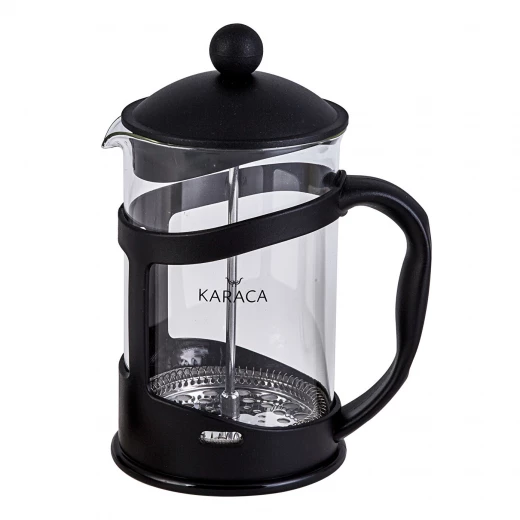 Karaca Coffee Bean French Press 800ml مع ملعقة - أسود Karaca Coffee Bean French Press 800ml مع ملعقة - أسود