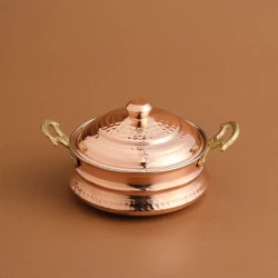 كاراجا أهلات نحاس قدر طاجن صغير 12 سم - أدوات طهي نحاسية