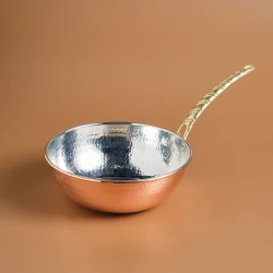 Karaca Alacahöyük Bakır Wok Pan 24 cm - Copper Non-Stick
