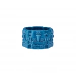 Karaca X İst Collection Medusa Blue Ceramic Snack Bowl - karaca