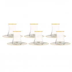 Karaca Unicef Betül Mardin 12-Piece 6-Person Tea Set