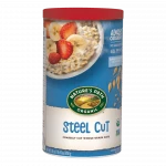 Nature’s Path Steel Cut Oatmeal, Healthy, Organic & Sugar Free, Gluten-Free 850g - Nature's Path Organic