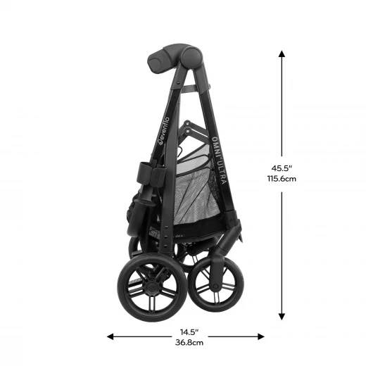 نظام السفر Evenflo Omni Ultra مع مقعد السيارة Revolve180 للرضع - ايفين فلو - Image 9