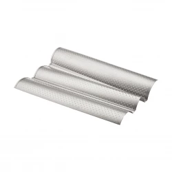 Karaca French Baguette 3-Piece Bread Baking Pan Set