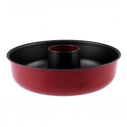 Karaca Rossana 25 cm Savarin Cake Mold - Red Baking Pan