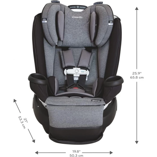 مقعد سيارة Evenflo Gold Revolve360 Extend الكل في واحد مع SensorSafe - ايفين فلو - Image 16