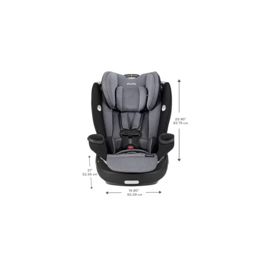 مقعد سيارة Evenflo Gold Revolve360 Extend الدوار الكل في واحد - ايفين فلو - Image 6
