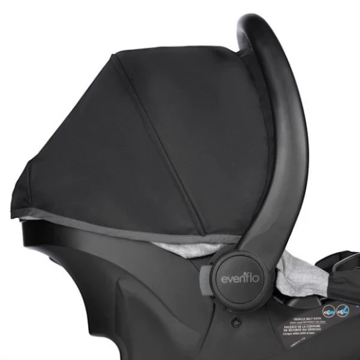 مقعد سيارة Evenflo LiteMax Sport للرضع - رمادي جرافيتي - ايفين فلو - Image 5
