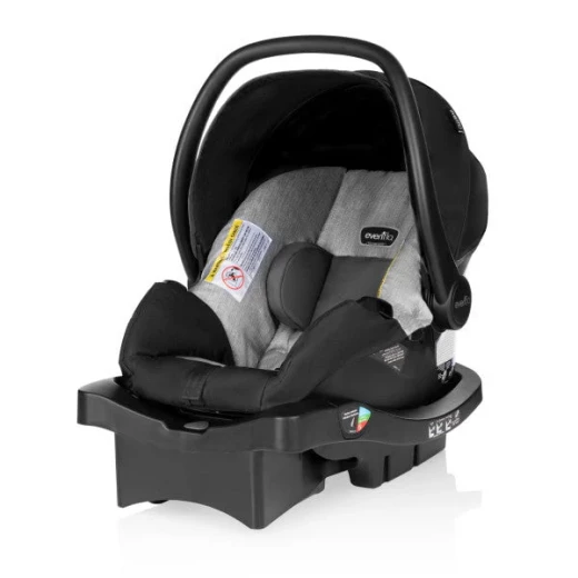 مقعد سيارة Evenflo LiteMax Sport للرضع - رمادي جرافيتي - ايفين فلو - Image 6