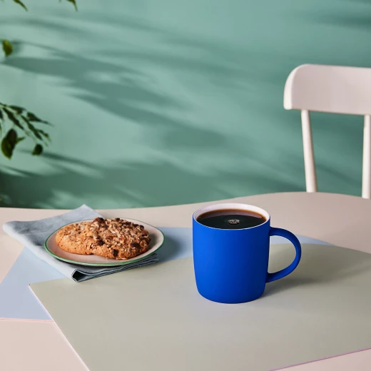 Karaca Soft Touch Navy Blue 350 ml Mug - Modern Design - karaca - Image 5