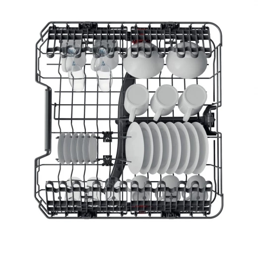 Whirlpool WFO3O41PLXUK full Size 14 place setting Dishwasher - Stainless Steel, A+++, 8 prog, Inox+ Power Clean - ‎Whirlpool - Image 5