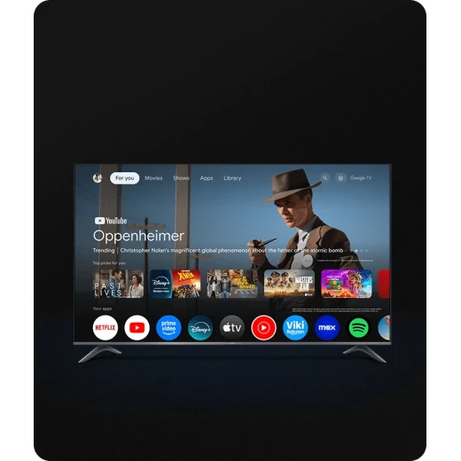 تلفزيون شاومي A Pro 75 بوصة 4K QLED تلفزيون ذكي مع Google TV - شاومي - Image 22