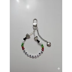Palestine Keychain – National Pride Accessory & Gift for Loved Ones – Meaningful Symbolic Keepsake