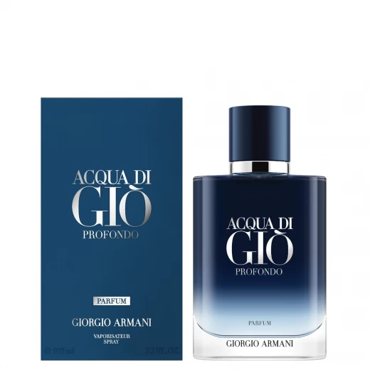عطر جورجيو أرماني أكوا دي جيو بروفوندو للرجال 100 مل عطر بحري يدوم طويلاً عطر جورجيو أرماني أكوا دي جيو بروفوندو للرجال 100 مل عطر بحري يدوم طويلاً