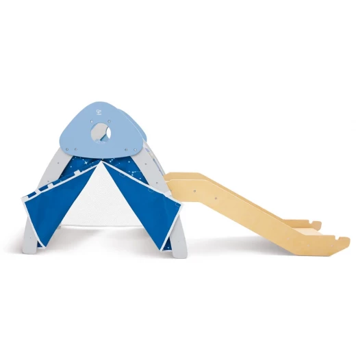 Hape 4-in-1 Climb 'n' Slide Gym Set – Multi-Activity Wooden Play Center for Active Toddlers - Hape - Image 10
