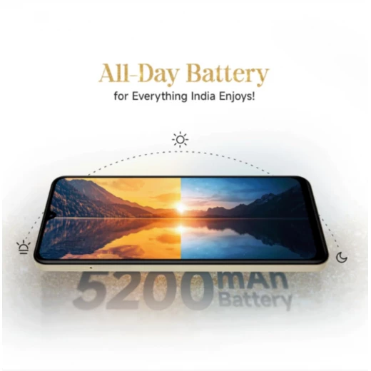 هاتف ريدمي A5 5G الذكي – شاشة 6.88 بوصة، 120 هرتز، كاميرا أمامية 32MP وخلفية 8MP – أسود – 3GB رام / 64GB ذاكرة - شاومي - Image 5