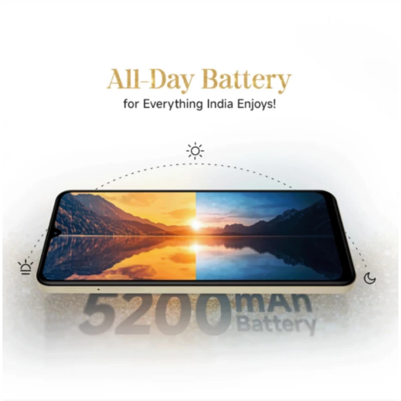 Smartphone XIAOMI Redmi A5 3+64GB - Écran 6.88" 120Hz, Appareil Photo 32MP, Batterie 5200mAh, Processeur Octa-Core (Noir)