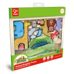 لعبة لغز خشبي تعليمي لاستكشاف عالم الحيوانات من هيب - هيب